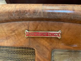 Radio vintage da esposizione