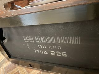 Radio vintage da esposizione