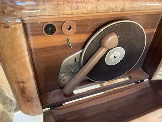 Radio vintage da esposizione