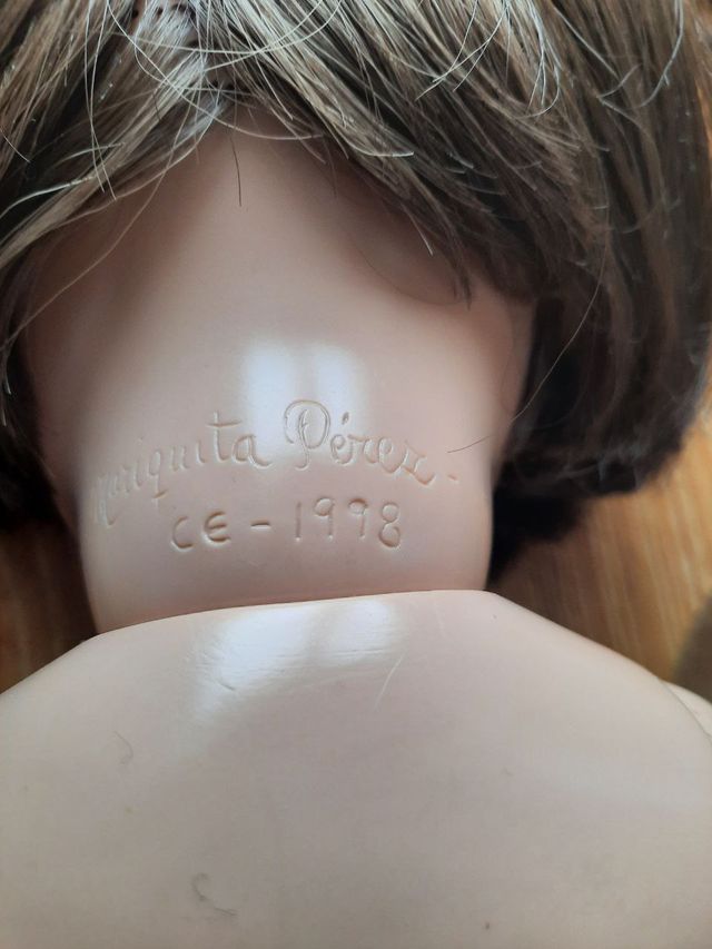 Mariquita Pérez original de 1998 abrigo azul