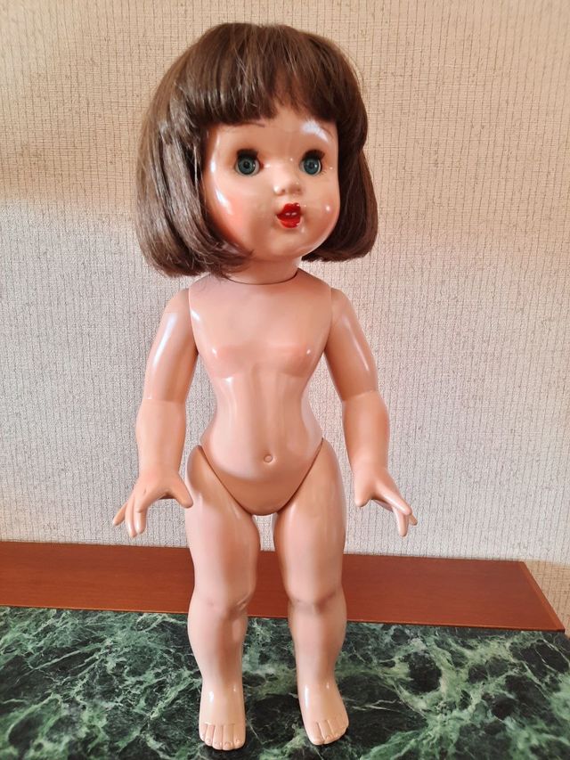 Mariquita Pérez original de 1998 abrigo azul