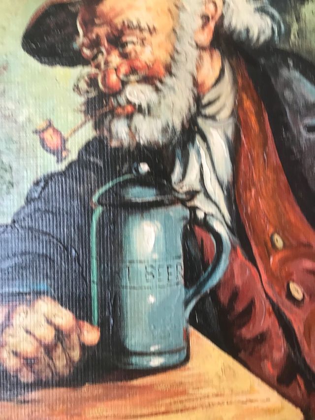 Pittura a olio originale