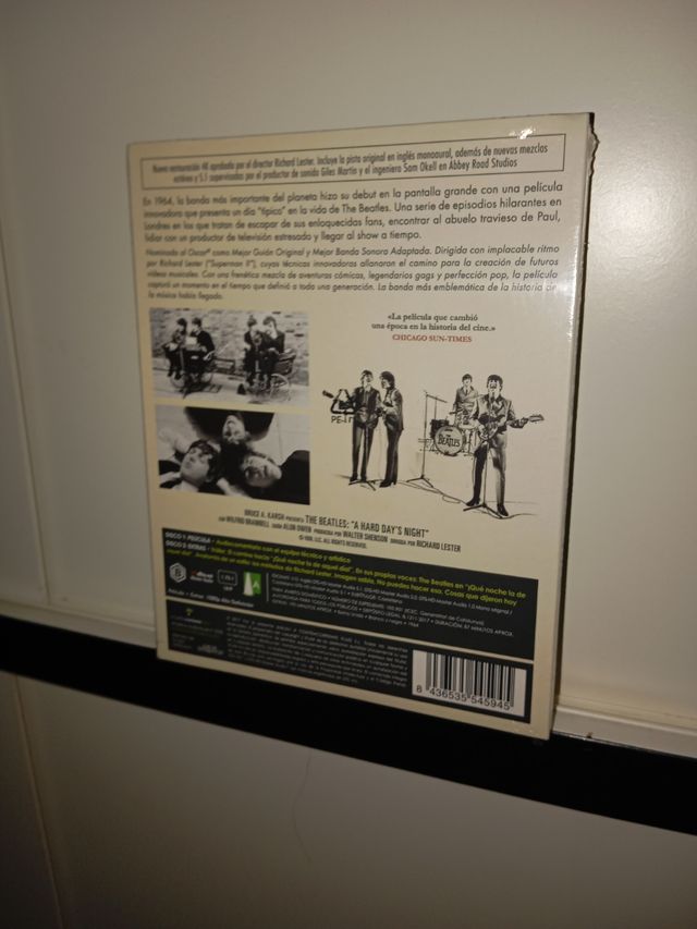 Blu ray Qué noche la de aquel día nuevo