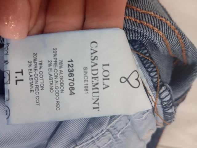 Pantalón vaquero Lola Casademunt
