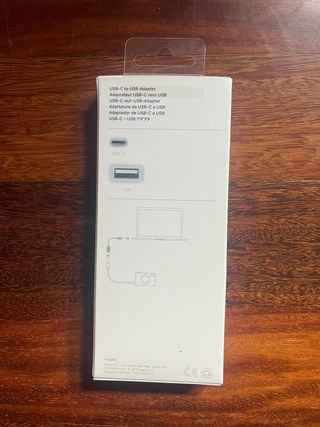 Apple Adaptador USBC a USB Thunderbolt 3 USBC