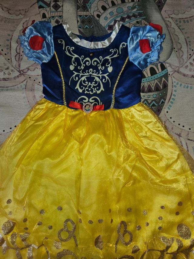 Disfraz blancanieves niña2 a 3