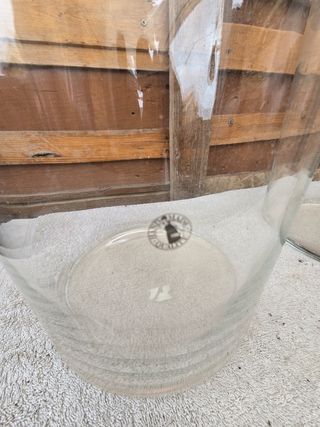 Jarrones grandes de cristal