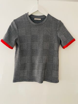 Jersey manga corta Zara