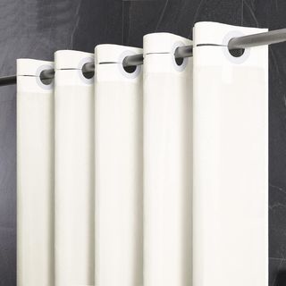 Cortina de Duche 120x180cm Cinza 