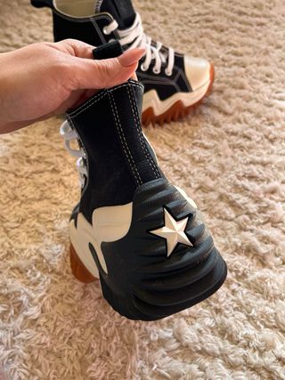 Converse Run Star Motion Cx Plataform Negras