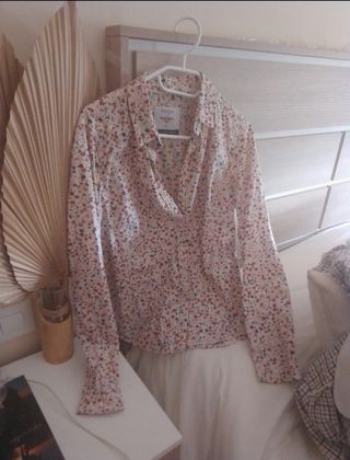 Camisa estampada mujer