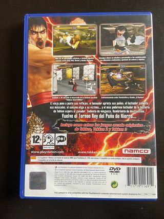 Tekken 5 ps2 CAJA