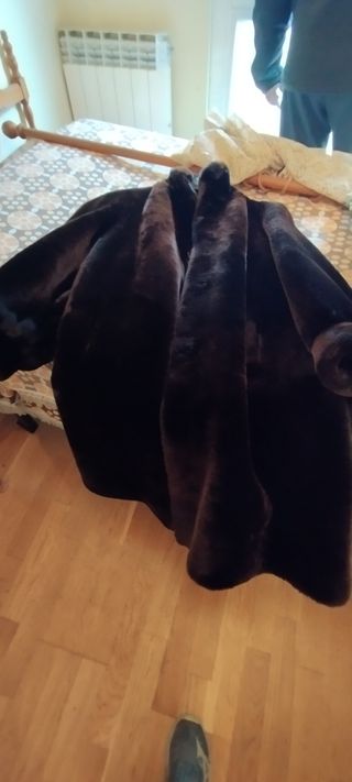 Abrigo de piel