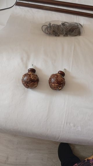 Barra de cortina decorativa