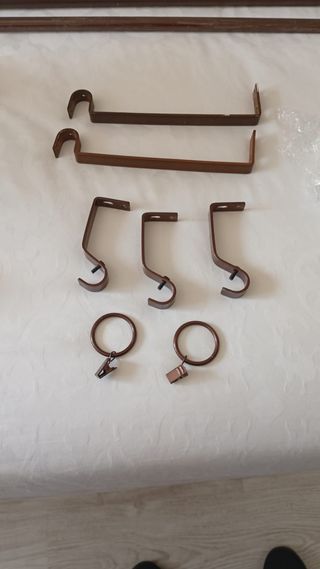 Barra de cortina decorativa