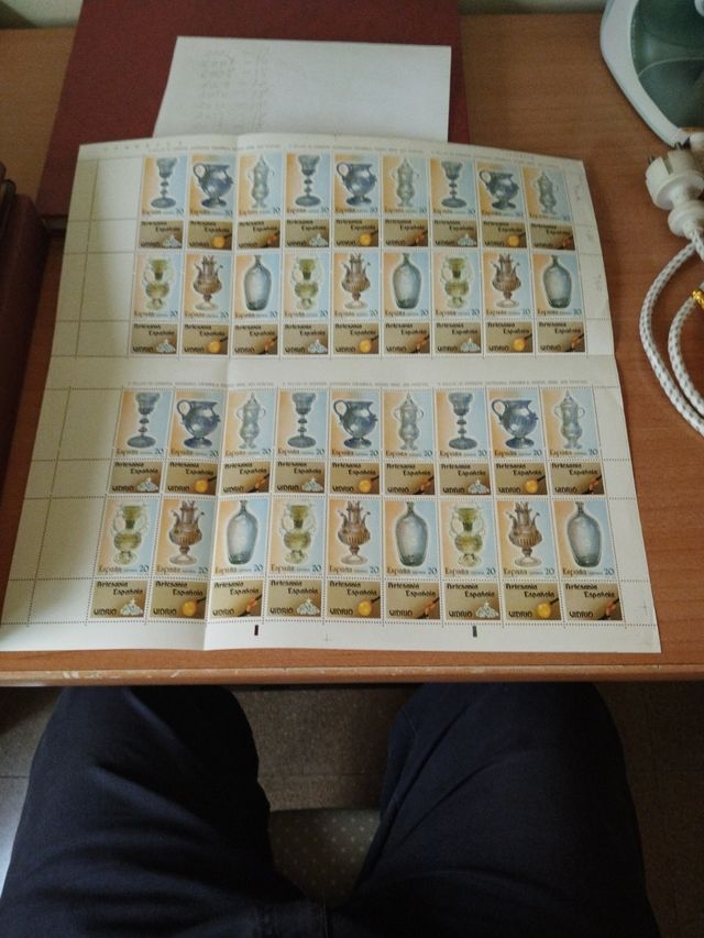 España pliego de sellos