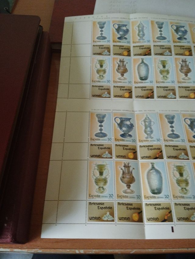 España pliego de sellos