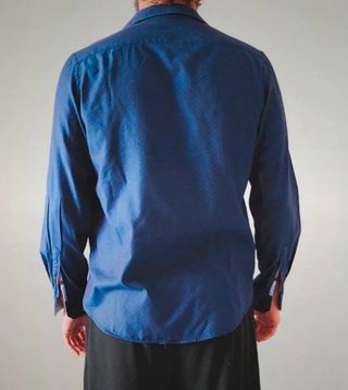 Camisa hombre azul 