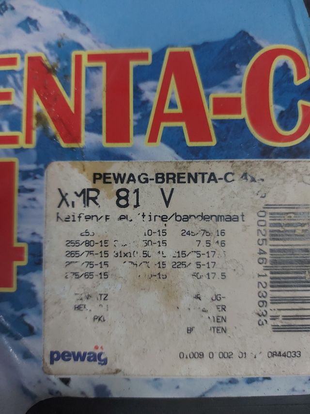 Cadenas de nieve 4x4