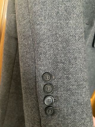 Abrigo gris Manteco Zara L