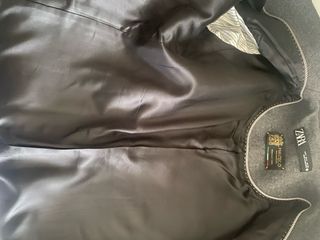 Abrigo gris Manteco Zara L