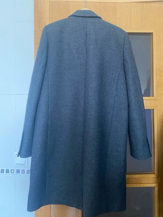 Abrigo gris Manteco Zara L