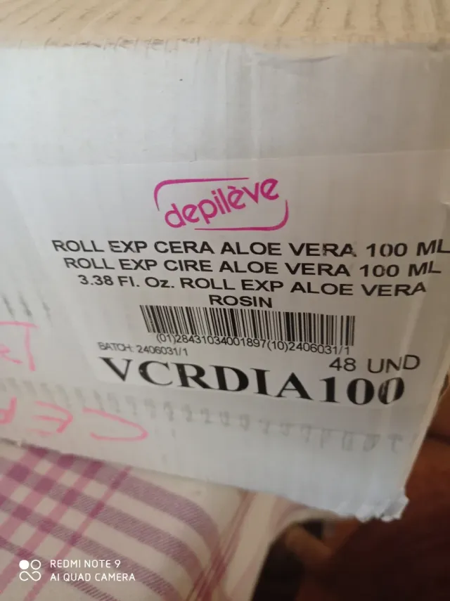 Lote depilación con cera