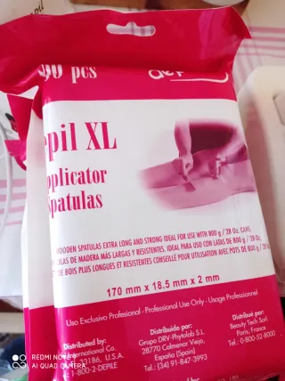 Lote depilación con cera