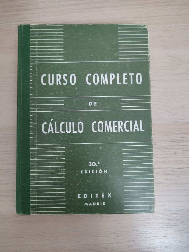 Curso completo de Cálculo Comercial