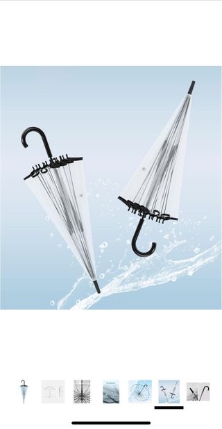 PARAGUAS TRANSPARENTE 