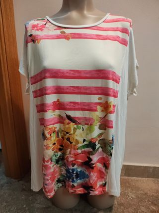 Camiseta mujer, marca Antea, talla 52