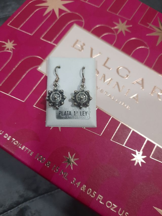 Orecchini in argento charos antichi