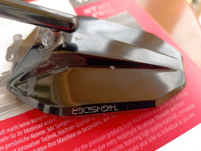 Espejo highsider moto sporster