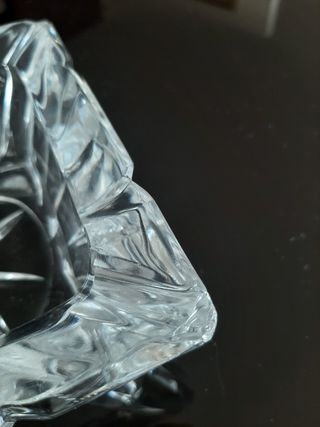 Posacenere in cristallo tagliata