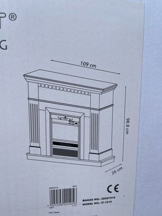 Chimenea eléctrica NUEVA