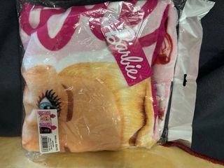 Barbie - Poncho/accappatoio con cappuccio bambina