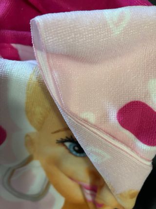 Barbie - Poncho/accappatoio con cappuccio bambina