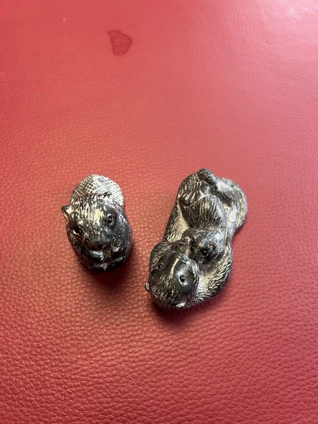 The wolf sculptures Canada due sculture