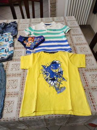 Lotto estivo bambino 4-5 anni