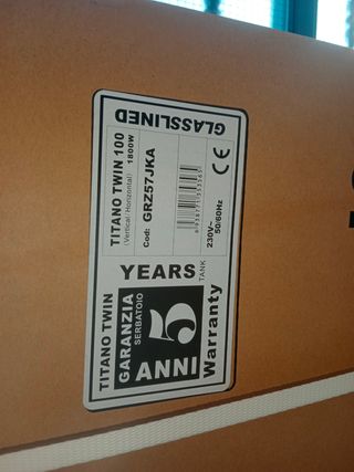 Termo eléctrico Ferroli 1,8W,100 L.