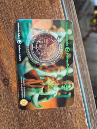 2 euros Bélgica 2025 Loterias
