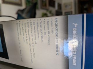 Marco de fotos digital Sweex 7"