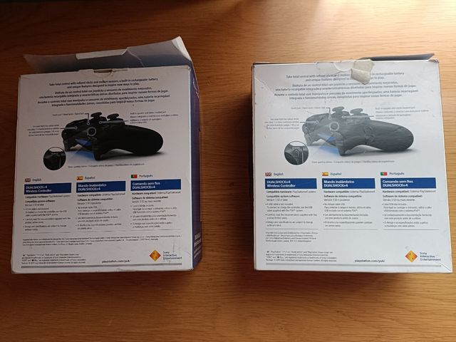 Cajas mando PS4