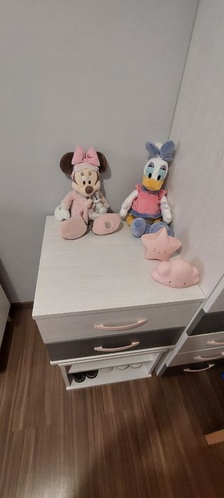 Mueble mesita y zapatero de niños