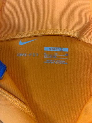 ✅Chaqueta naranja de niño del FC BARCELONA (Nike) 
