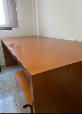 Mesa despacho con ala supletoria