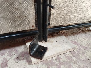 Portillera exterior-Puerta doble para finca