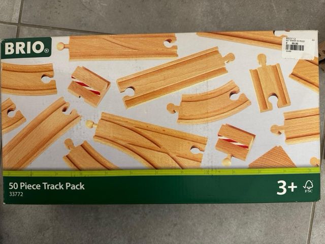 Set binari in legno Brio