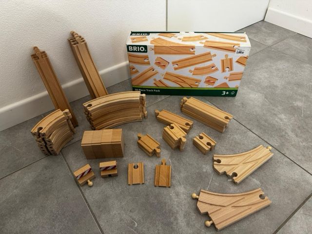 Set binari in legno Brio