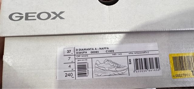 Zapatos Geox D Diamanta